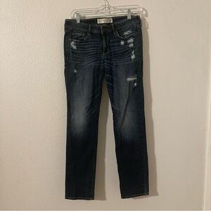 Abercrombie & Fitch Dark Wash Straight Leg Jeans